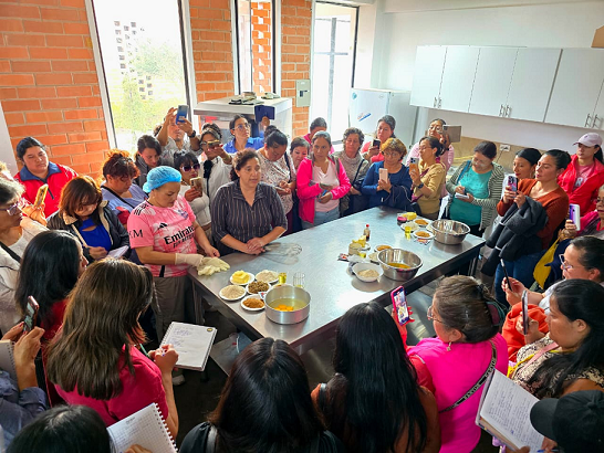 Alcadía de Riobamba fortalece la alimentación saludable en las familias