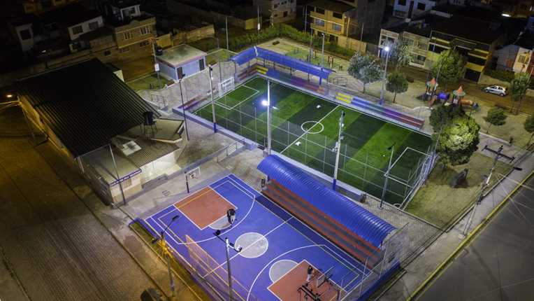 Municipio entregó la repotenciación del parque de la ciudadela Galápagos