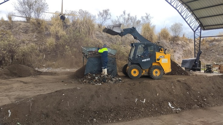 PORLÓN, un lugar que transforma el residuo orgánico en abono natural